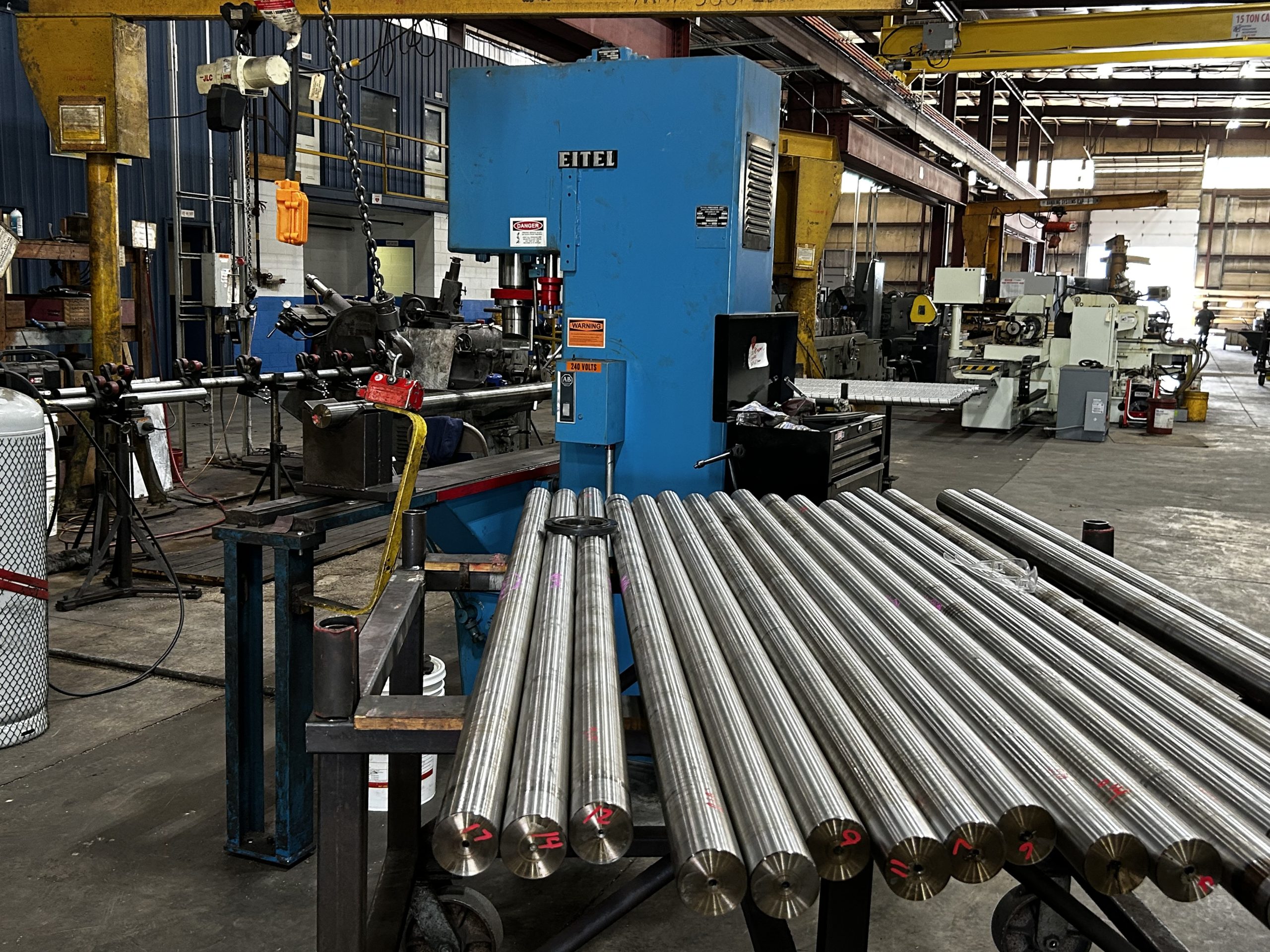 Recommendations for Maintaining Work Rolls in Steel Processing